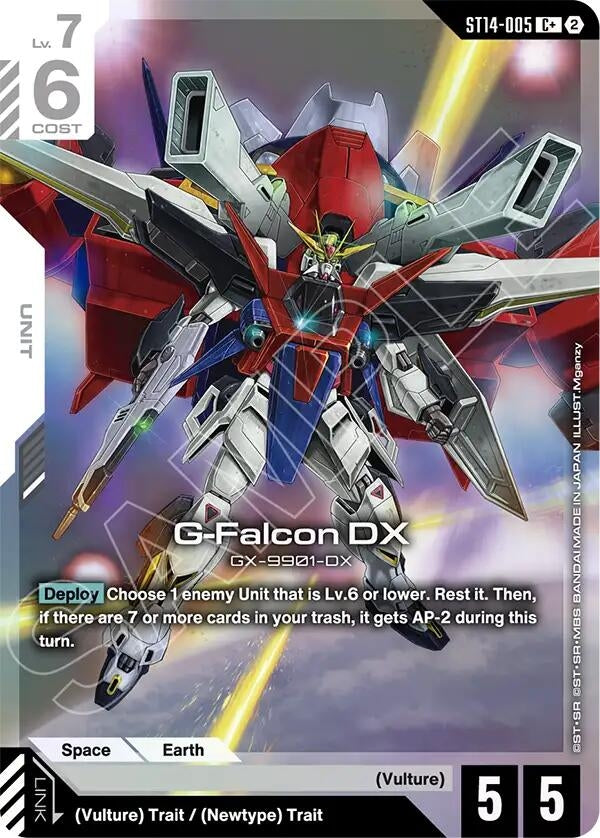 Image for G-Falcon DX (C+) [Starter Deck 14: Heavy Dominion] (ST14) - Gundam Card Game
