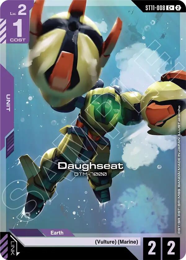 Image for Daughseat (C+) [Starter Deck 11: Aquatic Assault] (ST11) - Gundam Card Game