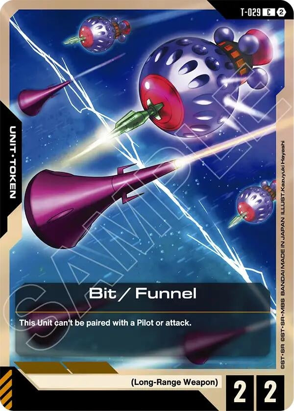 Image for Bit / Funnel (T-029) Token [Starter Deck 13: Silent Barrage] (ST13) - Gundam Card Game