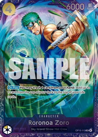 Image for Roronoa Zoro (Treasure Cup August 2026) [One Piece Promotion Cards] (OP-PR) - One Piece Card Game