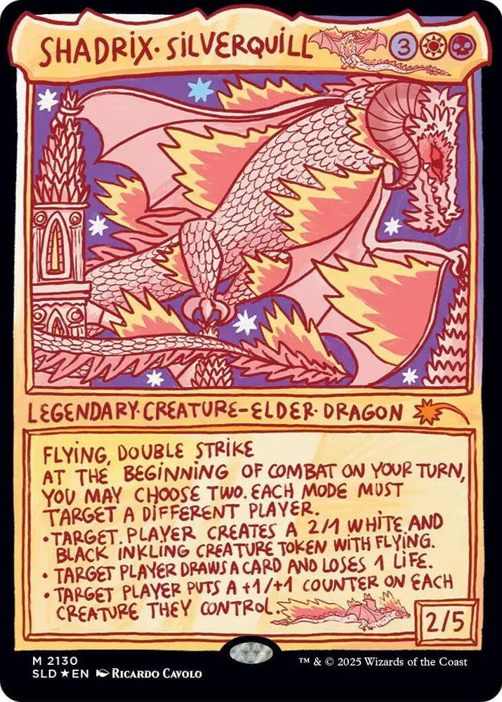 Image for Shadrix Silverquill [Secret Lair Drop Series] (SLD) - Magic: The Gathering