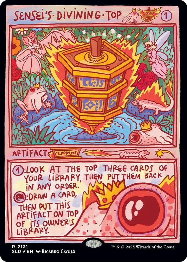 Image for Sensei's Divining Top [Secret Lair Drop Series] (SLD) - Magic: The Gathering