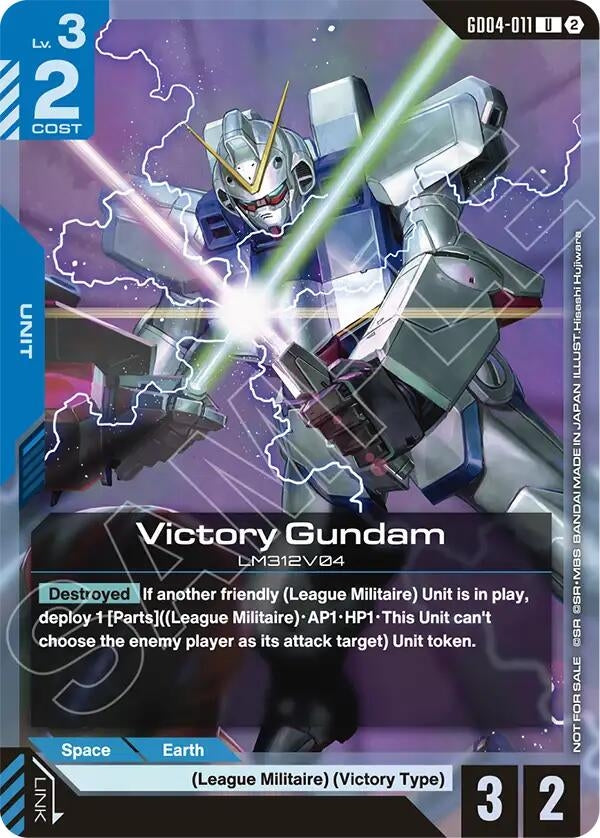 Image for Victory Gundam (Store Tournament Participation Pack 06) [Gundam Promotional Cards] (GCG-PR) - Gundam Card Game