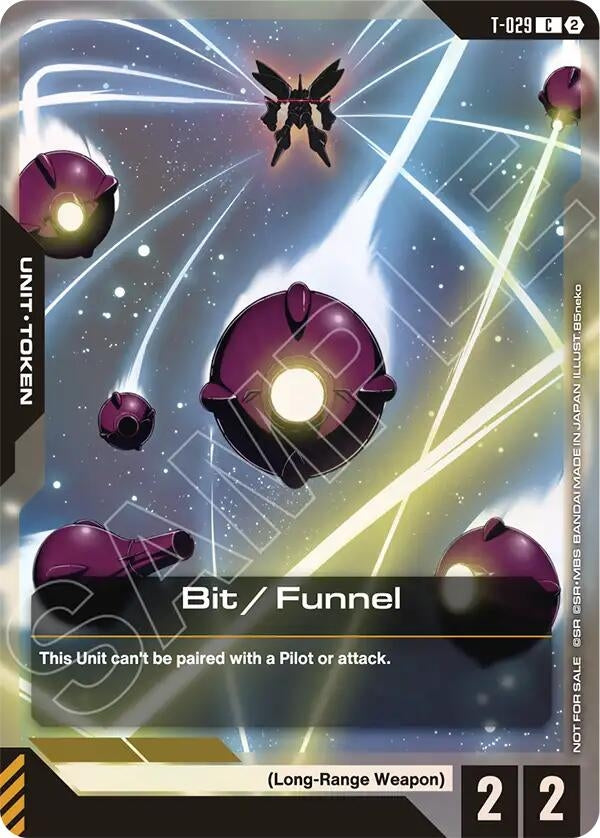Image for Bit / Funnel Token (Store Tournament Participation Pack 06) [Gundam Promotional Cards] (GCG-PR) - Gundam Card Game