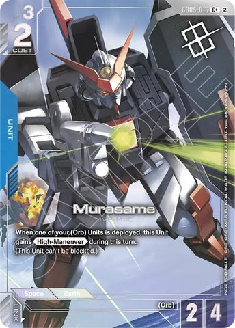Image for Murasame (Store Tournament Winner Pack 06) [Gundam Promotional Cards] (GCG-PR) - Gundam Card Game