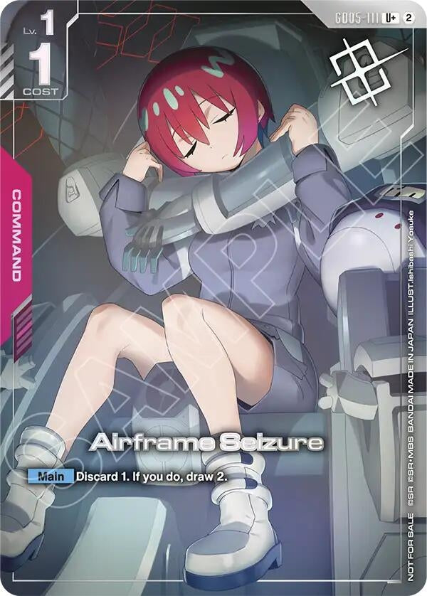 Image for Airframe Seizure (Store Tournament Winner Pack 06) [Gundam Promotional Cards] (GCG-PR) - Gundam Card Game