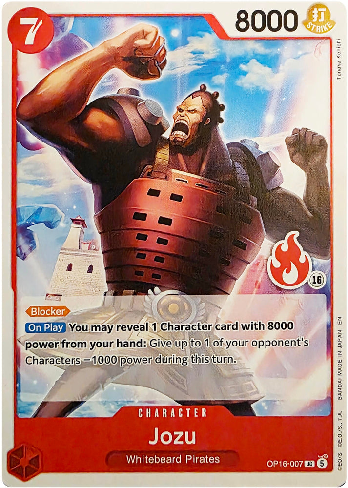Image for Jozu (Ace Deck) [Set Sail Deck Set] (SD01) - One Piece Card Game