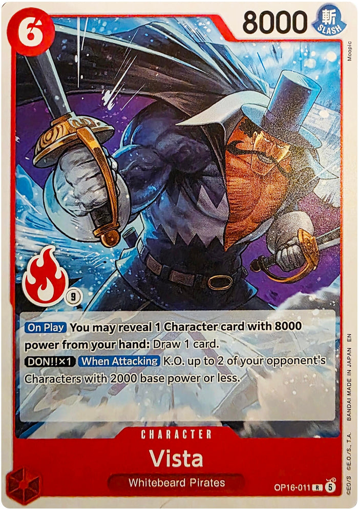Image for Vista (Ace Deck) [Set Sail Deck Set] (SD01) - One Piece Card Game