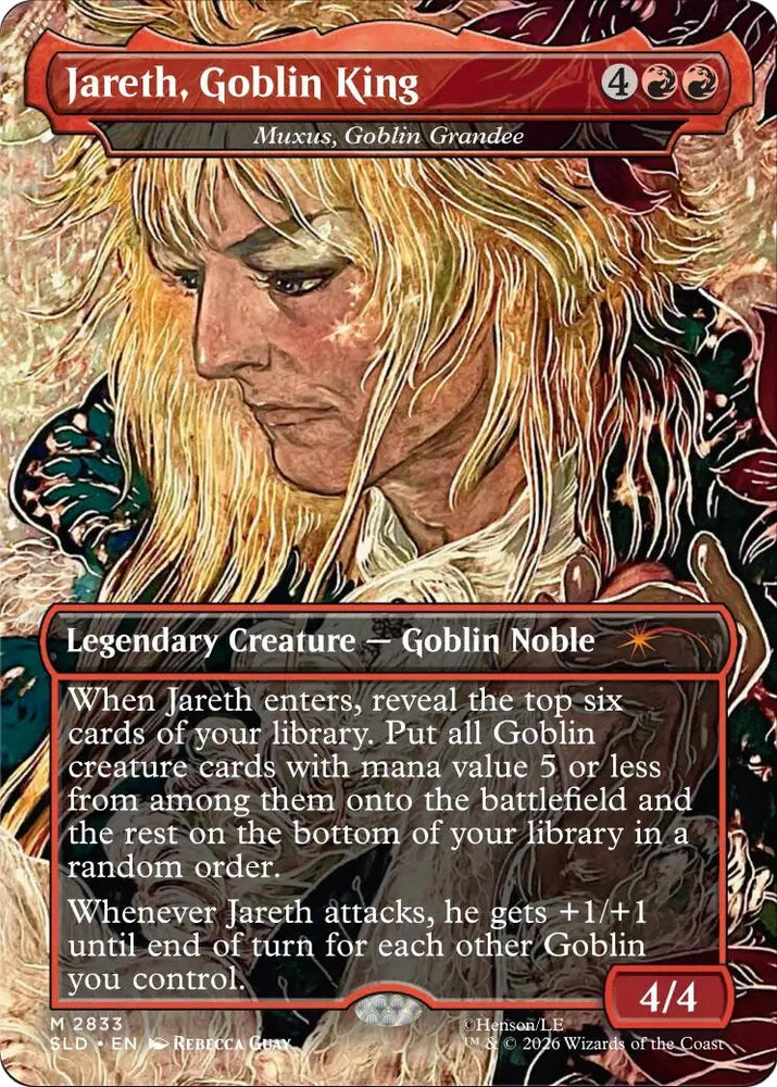 Image for Jareth, Goblin King - Muxus, Goblin Grandee [Secret Lair Drop Series] (SLD) - Magic: The Gathering