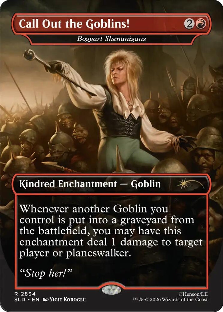 Image for Call Out the Goblins! - Boggart Shenanigans [Secret Lair Drop Series] (SLD) - Magic: The Gathering