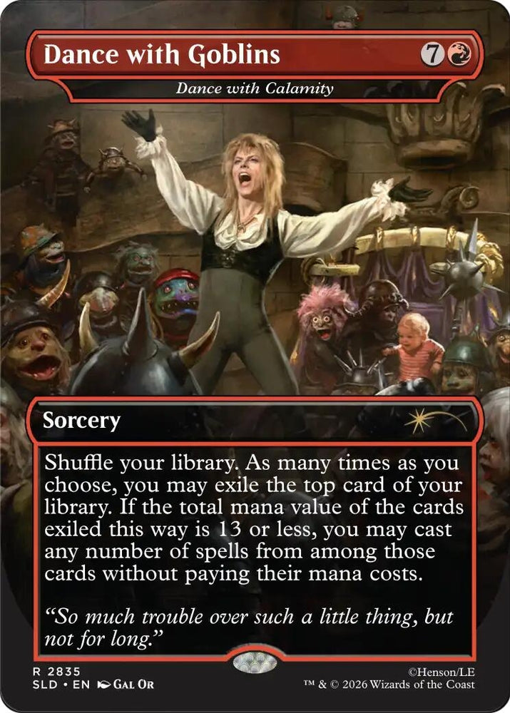 Image for Dance with Goblins - Dance with Calamity [Secret Lair Drop Series] (SLD) - Magic: The Gathering