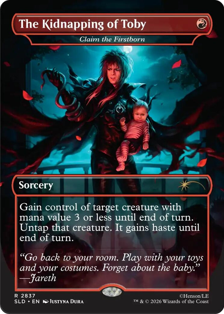 Image for The Kidnapping of Toby - Claim the Firstborn [Secret Lair Drop Series] (SLD) - Magic: The Gathering