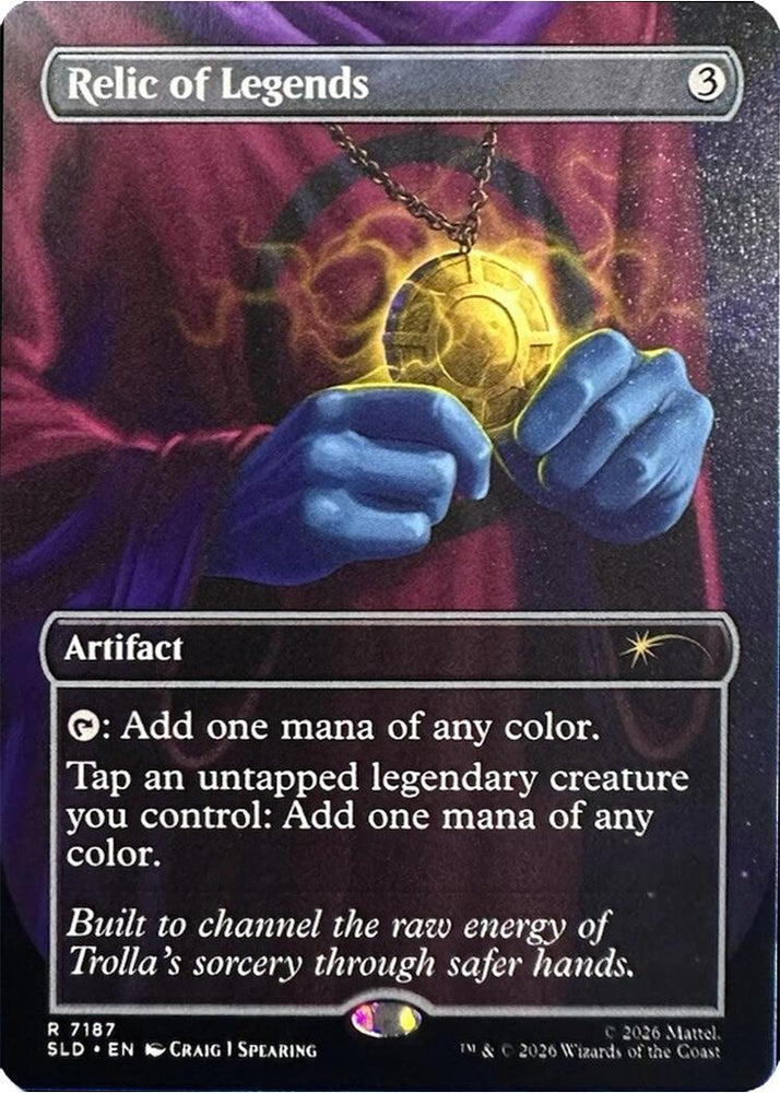 Image for Relic of Legends (7187) [Secret Lair Drop Series] (SLD) - Magic: The Gathering