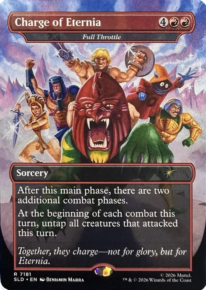 Image for Charge of Eternia - Full Throttle [Secret Lair Drop Series] (SLD) - Magic: The Gathering