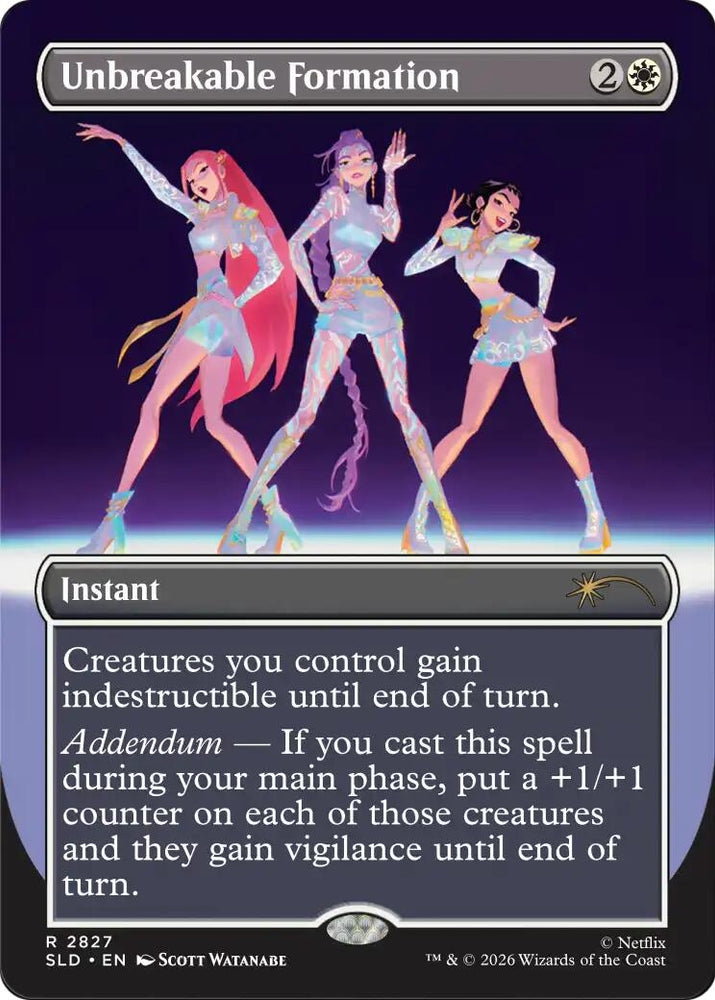 Image for Unbreakable Formation (2827) [Secret Lair Drop Series] (SLD) - Magic: The Gathering