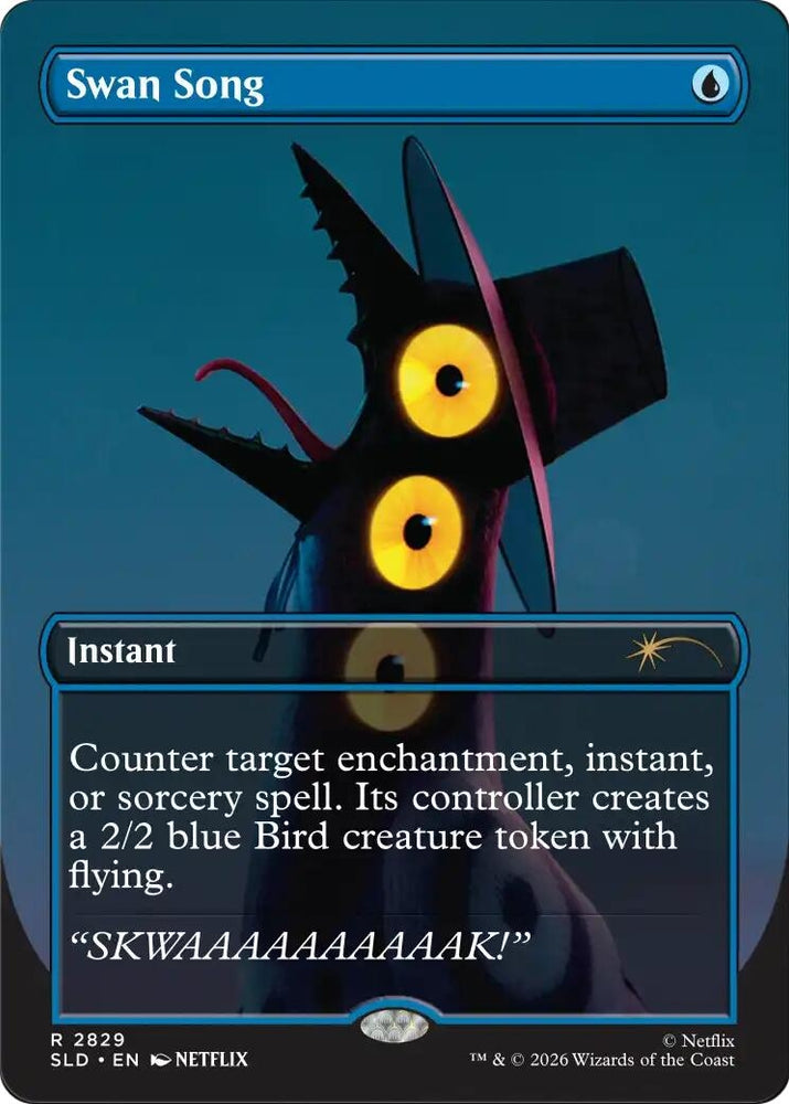 Image for Swan Song (2829) [Secret Lair Drop Series] (SLD) - Magic: The Gathering