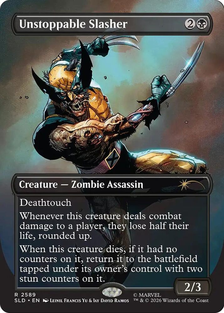 Image for Unstoppable Slasher [Secret Lair Drop Series] (SLD) - Magic: The Gathering