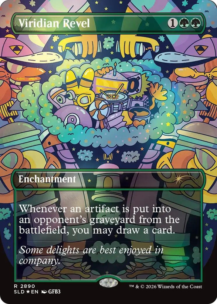 Image for Viridian Revel [Secret Lair Drop Series] (SLD) - Magic: The Gathering
