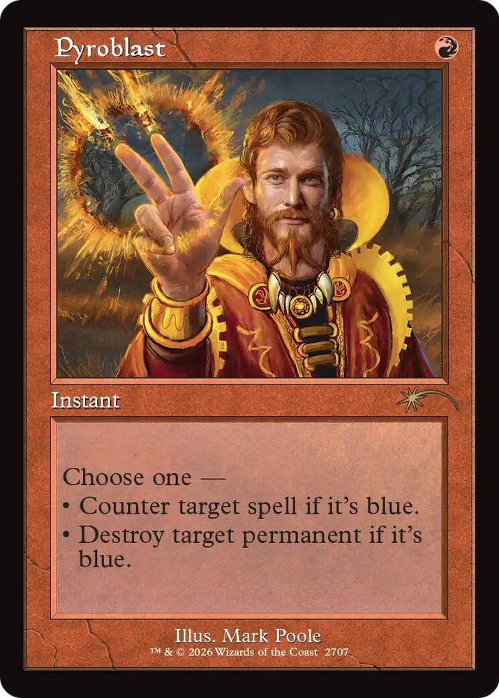 Image for Pyroblast (Retro Frame) [Secret Lair Drop Series] (SLD) - Magic: The Gathering