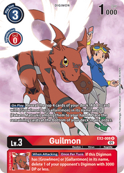 Guilmon [EX2-008] (Alternate Art) [Digital Hazard]