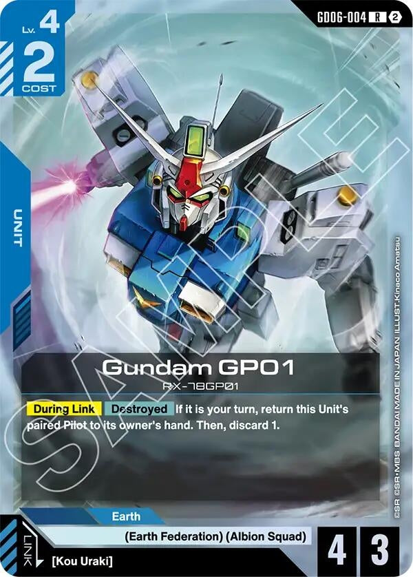 Image for Gundam GP01 [Stardust Trails] (GD06) - Gundam Card Game