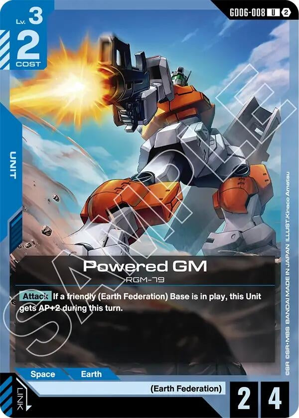 Image for Powered GM [Stardust Trails] (GD06) - Gundam Card Game