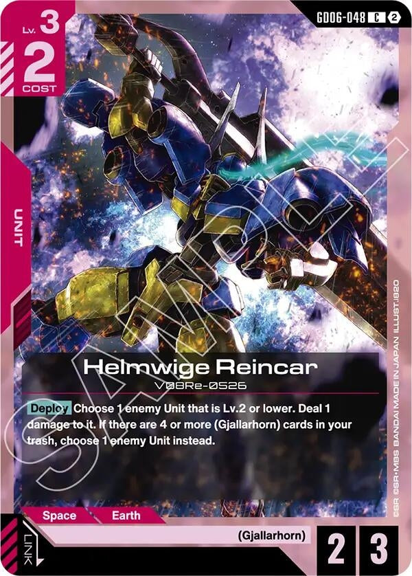 Image for Helmwige Reincar [Stardust Trails] (GD06) - Gundam Card Game