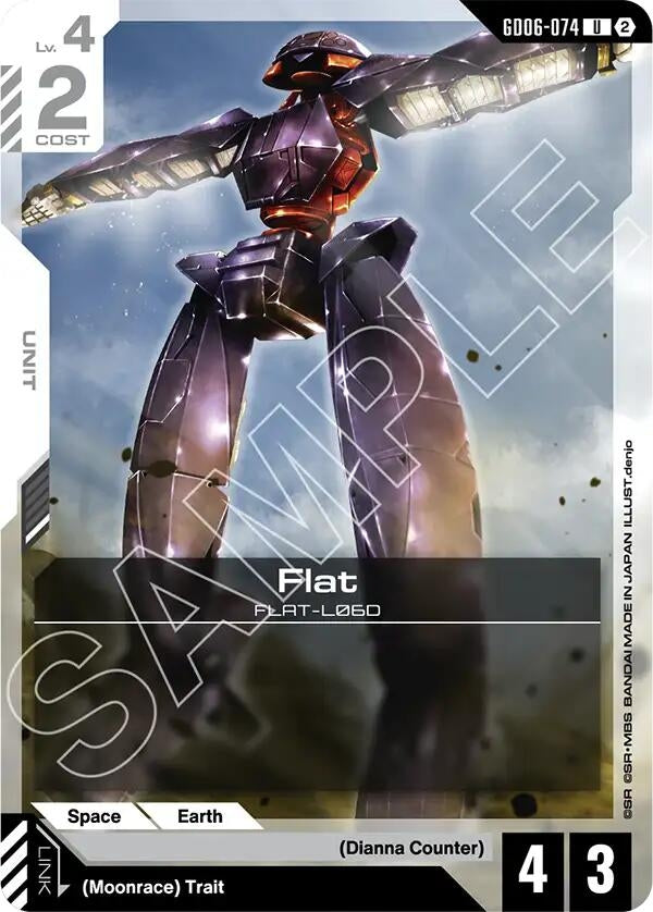 Image for Flat [Stardust Trails] (GD06) - Gundam Card Game