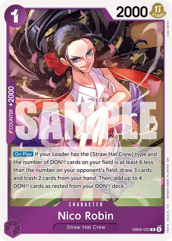 Image for Nico Robin (033) [Extra Booster: One Piece Heroines Edition Vol. 2] (EB05) - One Piece Card Game