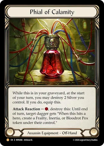 Image for Phial of Calamity [Flesh and Blood: Promo Cards] (PR) - Flesh and Blood TCG