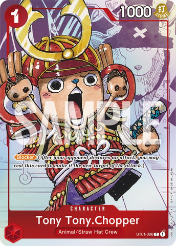 Tony Tony.Chopper (Alternate Art) (ST01-006) [One Piece Promotion Cards]