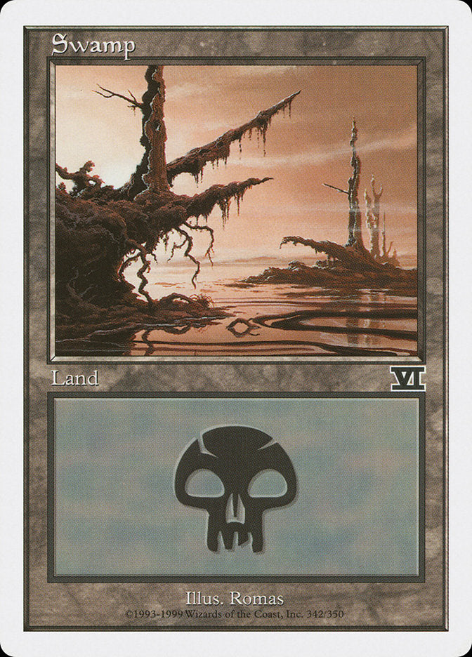 Swamp (#342) [Classic Sixth Edition]