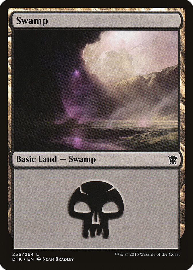 Swamp (#256) [Dragons of Tarkir]