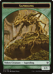 Saproling Double-sided Token [Commander 2016]