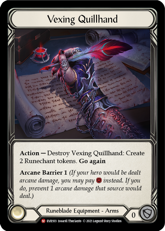 Vexing Quillhand [EVR103] (Everfest) Normal