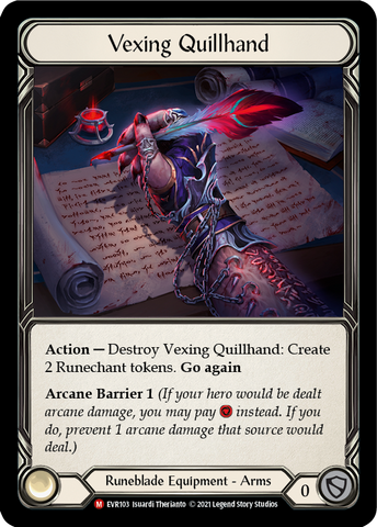 Vexing Quillhand [EVR103] (Everfest) Normal
