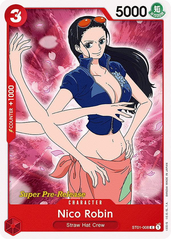 Nico Robin (ST01-008) [Super Pre-Release Starter Deck: Straw Hat Crew]