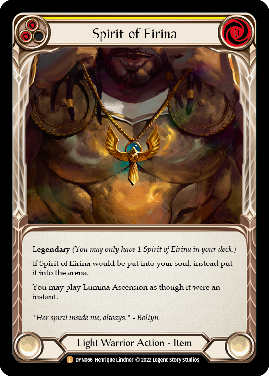 Spirit of Eirina [DYN066] (Dynasty) Cold Foil