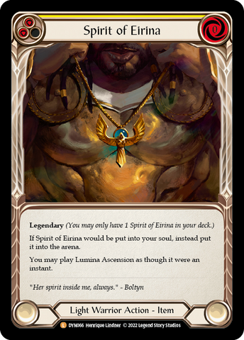 Spirit of Eirina [DYN066] (Dynasty) Cold Foil