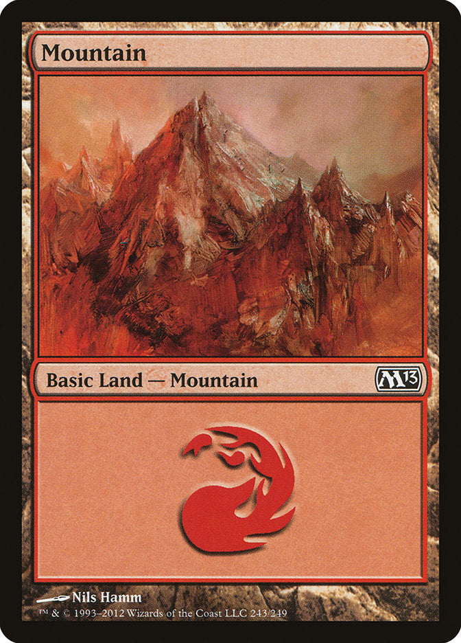 Mountain (#243) [Magic 2013]