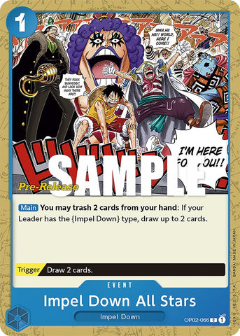 Impel Down All Stars (OP02-066) [Paramount War Pre-Release Cards]