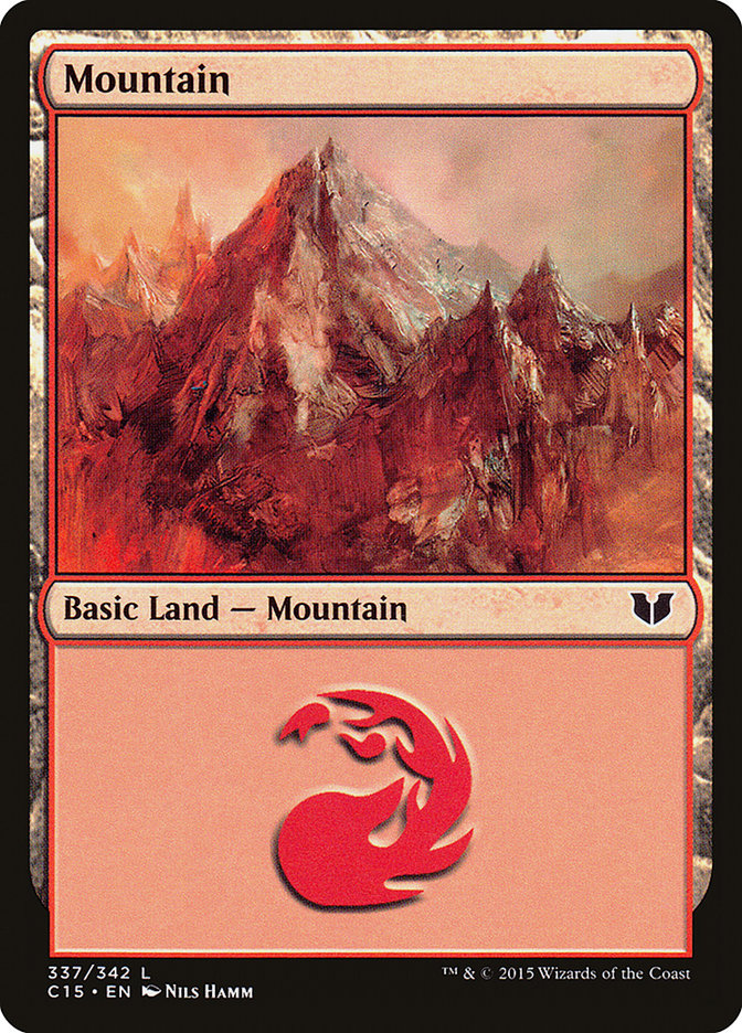 Mountain (#337) [Commander 2015]
