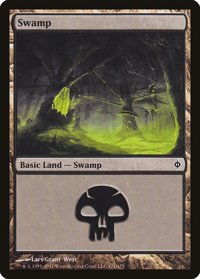 Swamp (#171) [New Phyrexia]