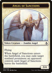 Angel of Sanctions // Drake Token [Amonkhet Tokens]