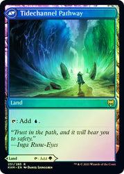 Barkchannel Pathway // Tidechannel Pathway  [Kaldheim Prerelease Promos]