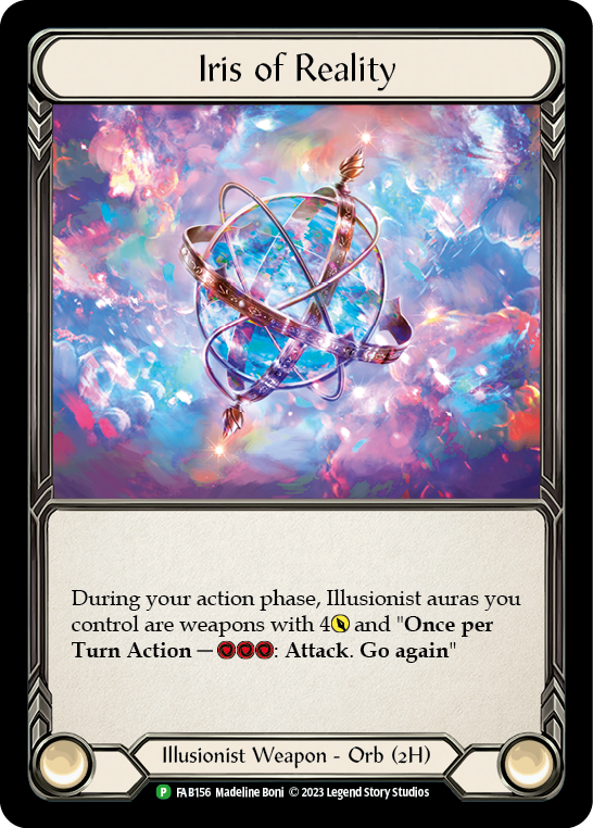Iris of Reality [FAB156] (Promo) Rainbow Foil
