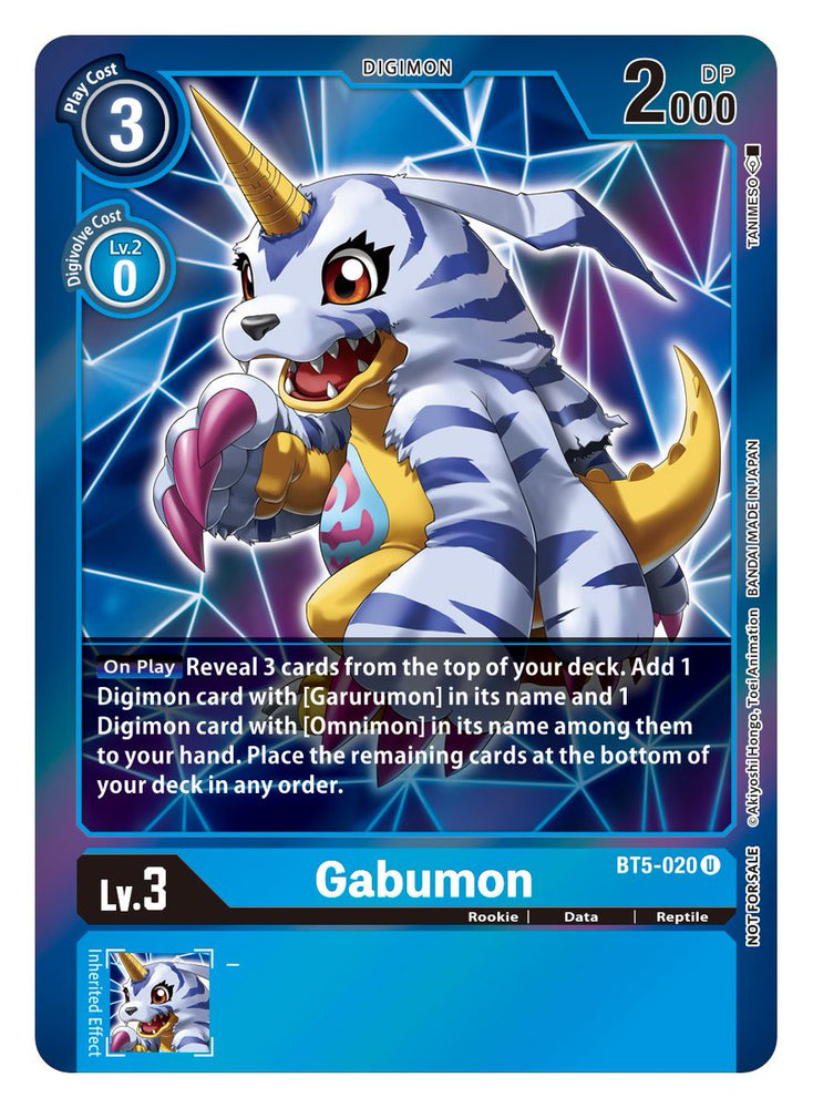 Gabumon [BT5-020] (Event Pack 2) [Battle of Omni]