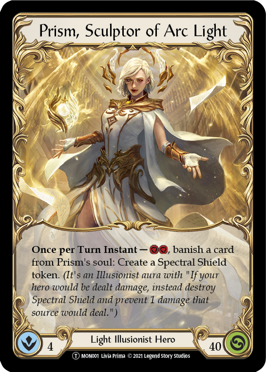 Prism // Prism, Sculptor of Arc Light [U-MON002 // U-MON001] (Monarch Unlimited) Unlimited Normal