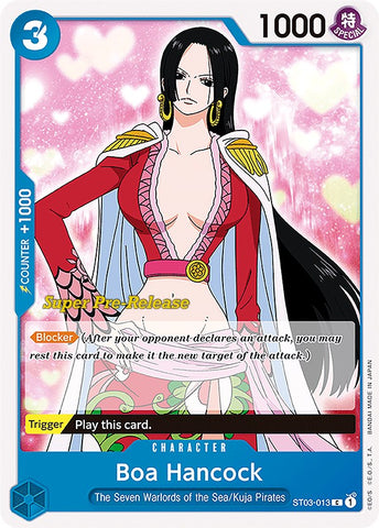 Boa Hancock (ST03-013) [Super Pre-Release Starter Deck: The Seven Warlords of the Sea]