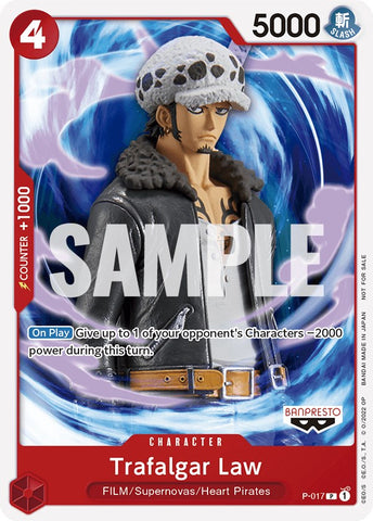 Trafalgar Law (One Piece Film Red) (P-017) [One Piece Promotion Cards]